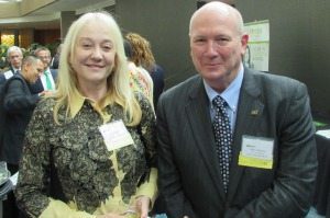 Jody Brown (CACI International) and Ken Asbury (CACI International)