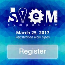Advertisement for the STEM Symposium 2017 - A Free STEM Event - Register Today at www.StemSymposium.com